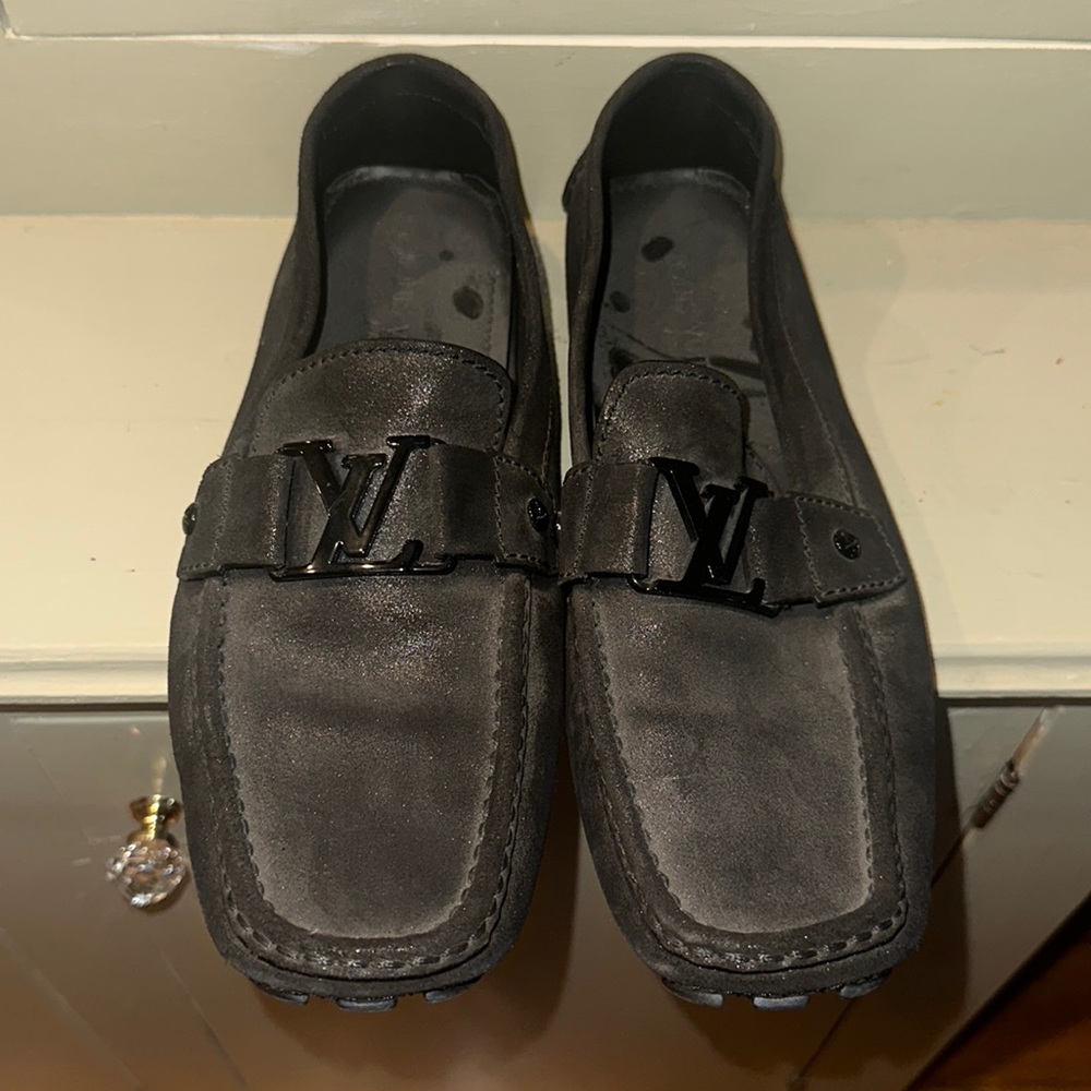 Worn Louis Vuitton loafers!
